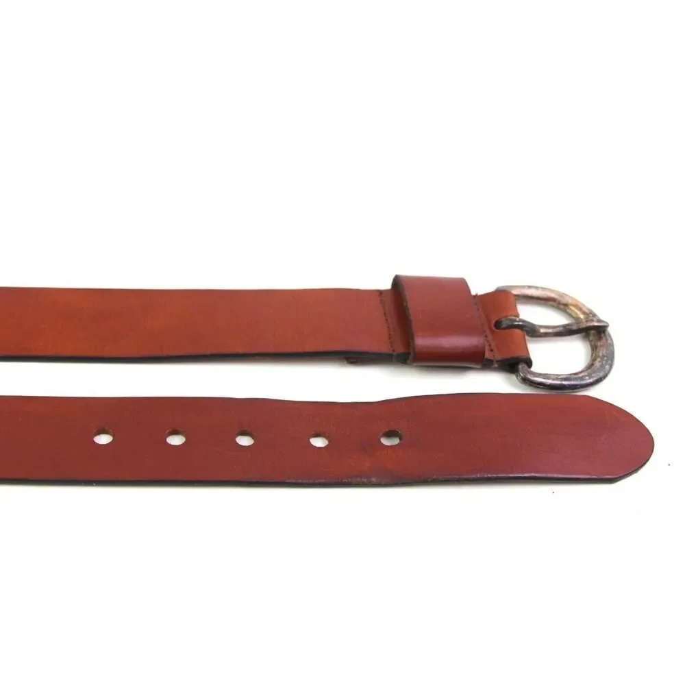 CLASSIC BROWN GENUINE LEATHER 1 1/2